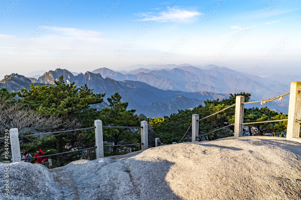 中国黄山山清水秀