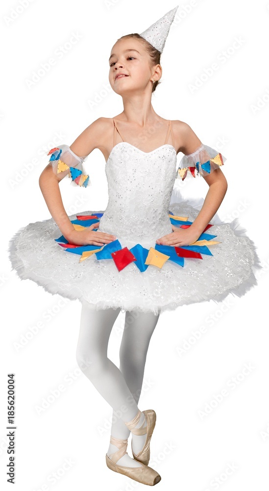 Young Ballet Dancer Performing