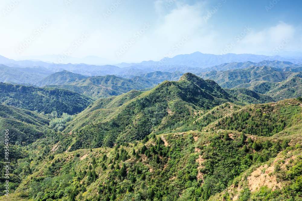 青山自然景观