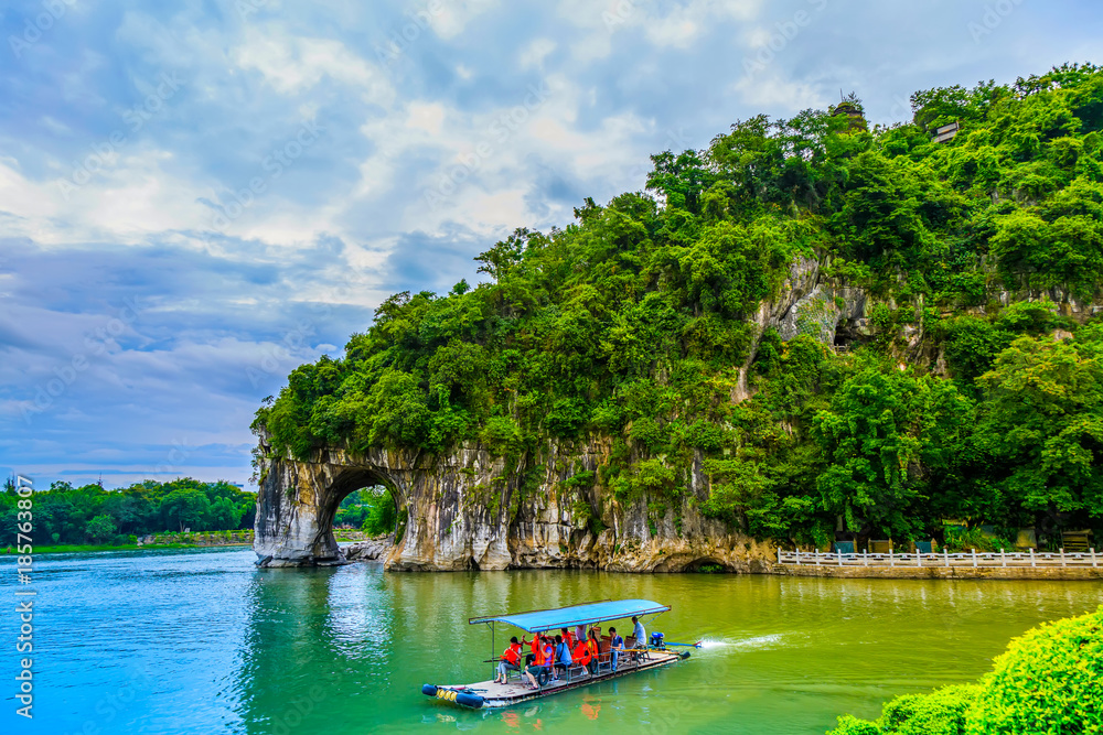 Yangshuo Xingping Lijiang River natural landscape scenery