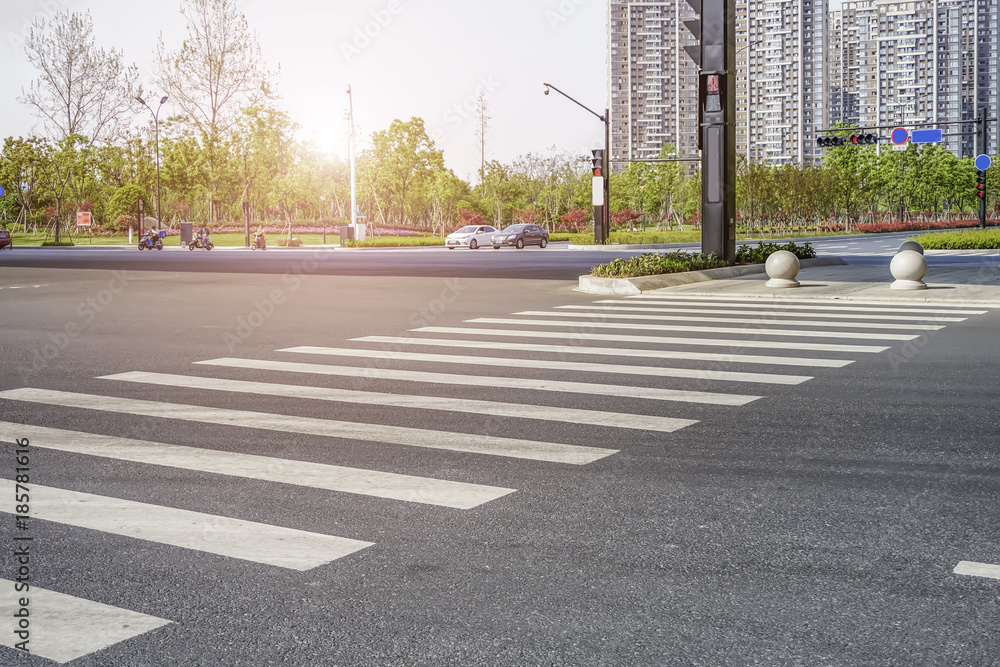 城市道路人行道