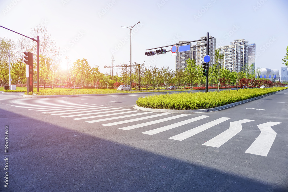 城市道路人行道