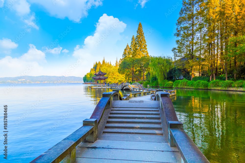 西湖杭州美景