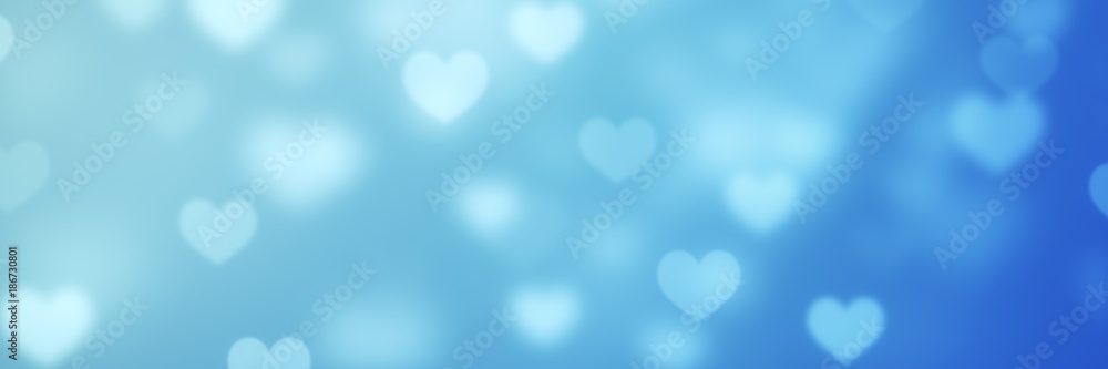 Valentines love hearts background