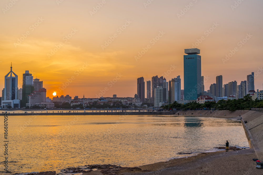 青岛美丽的城市风光