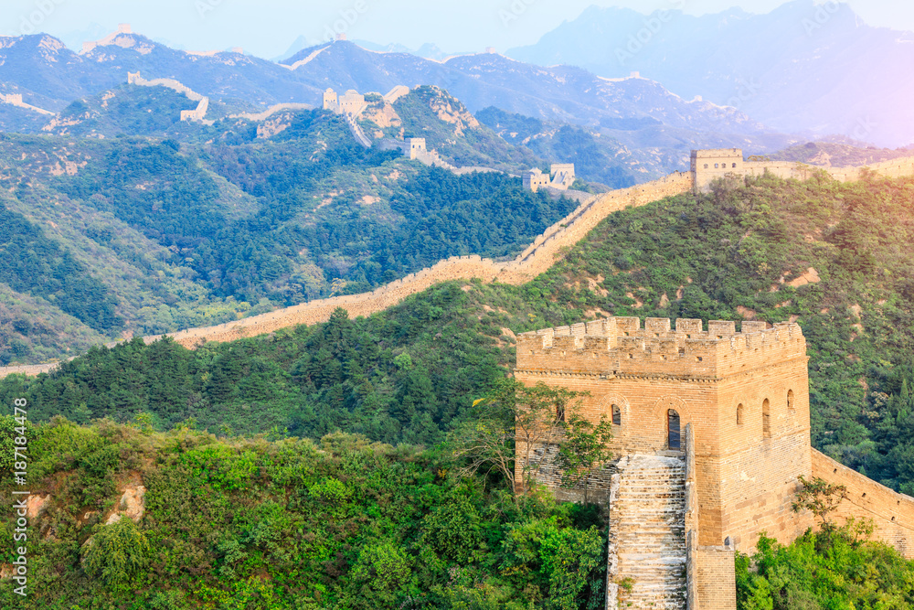 中国著名的长城，金山岭