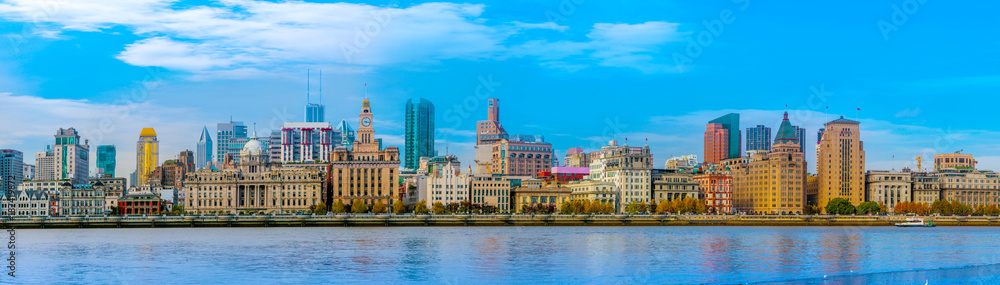 City Night Shanghai Bund