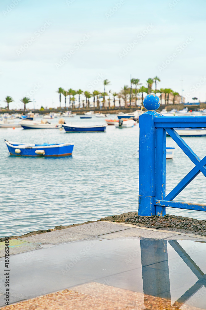 Laguna Charco de San Gines在Arrecife