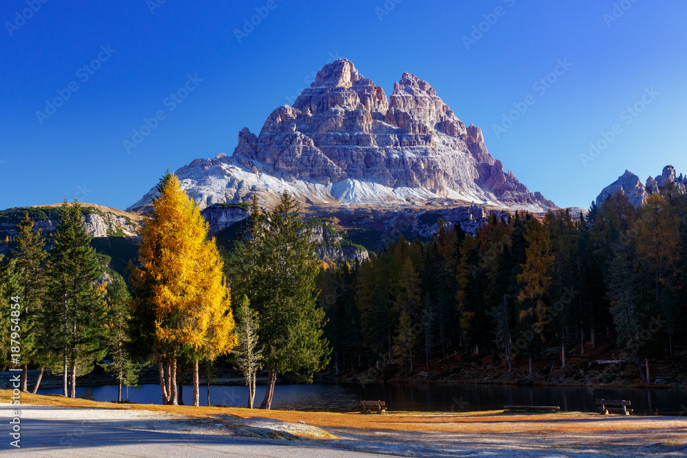 Lago Antorno, Tre Cime di Lavaredo