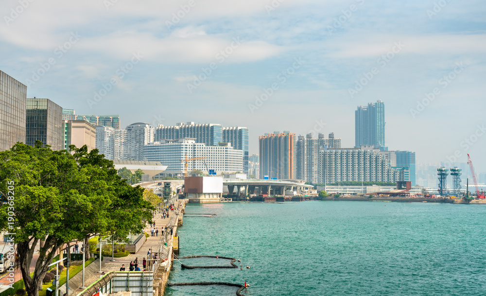 香港尖沙咀大道景观