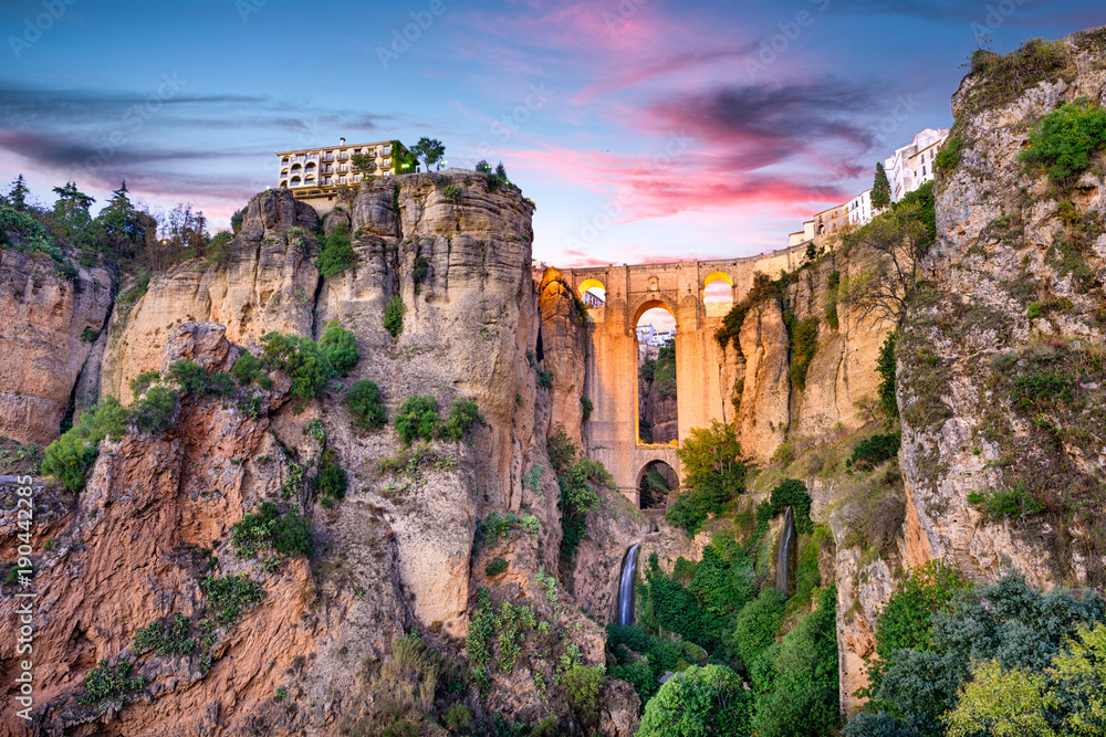 Ronda Spain Puente Nuevo大桥