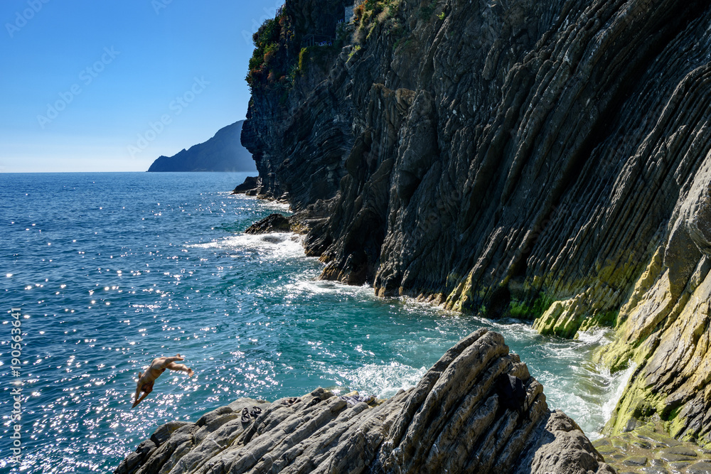 Vernazza.Cinque Terre，意大利