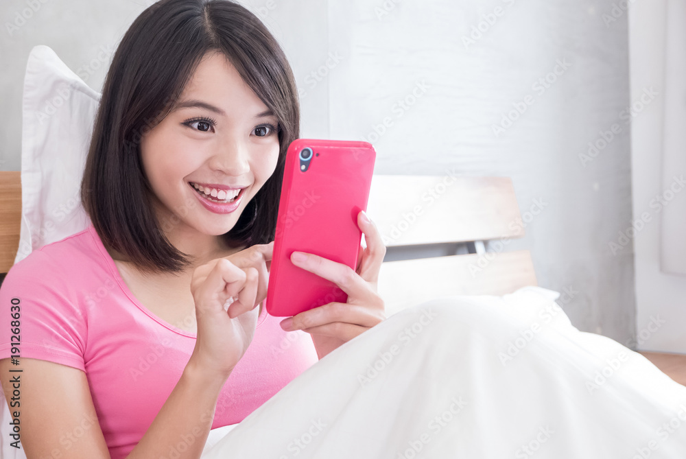 woman use phone