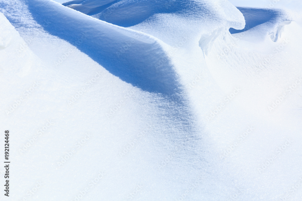 背景的雪纹理