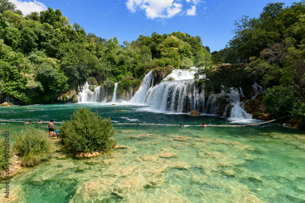 Wodospady Krka, Chorwacja