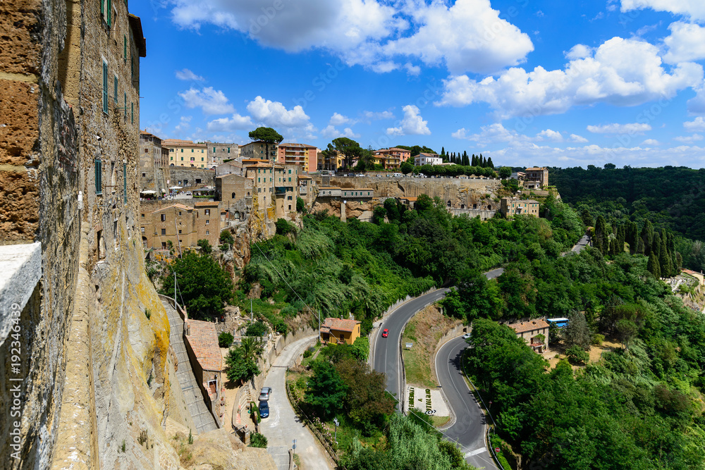  Pitigliano, Toskania, Włochy