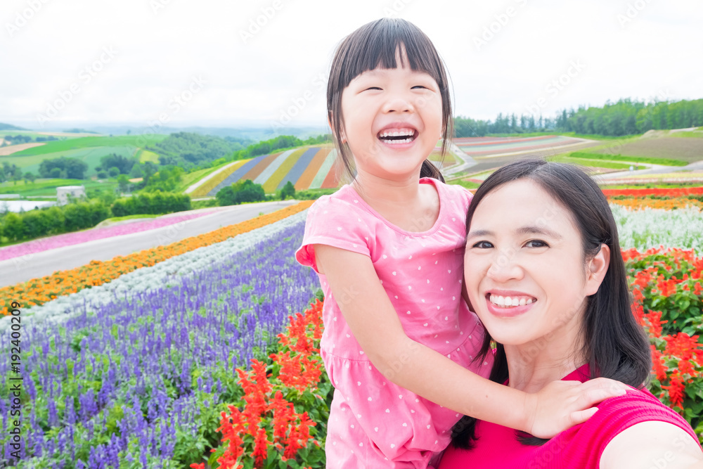 母女幸福自拍