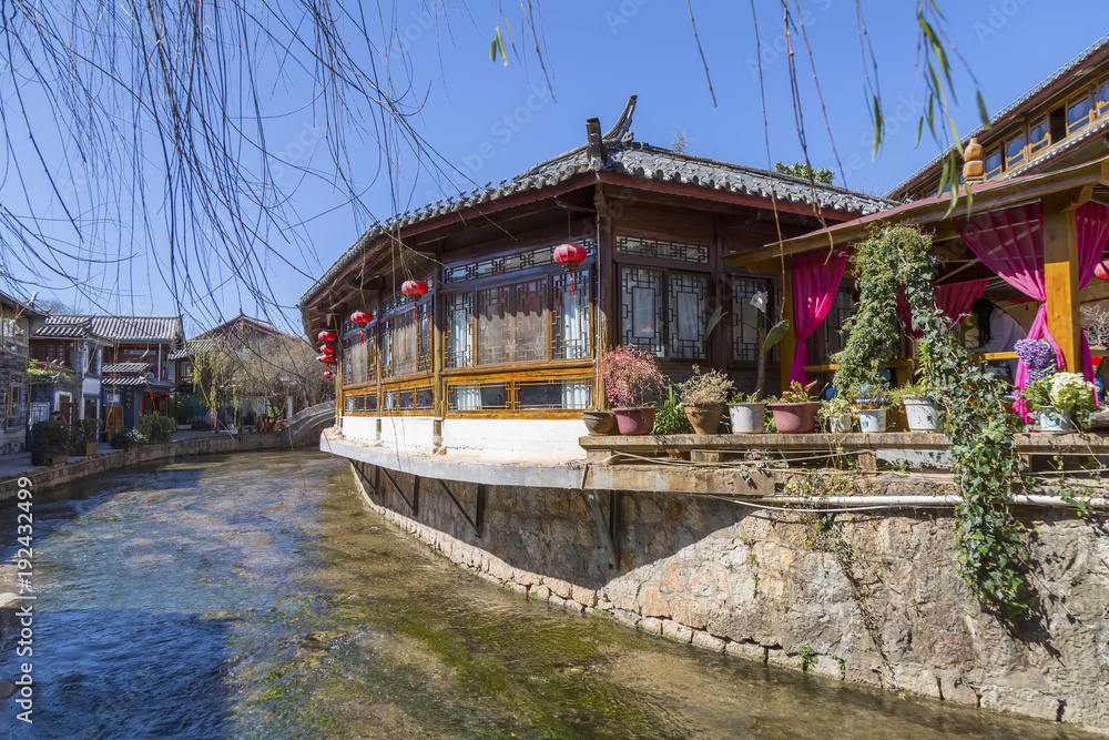 Ancient city of Lijiang in Yunnan