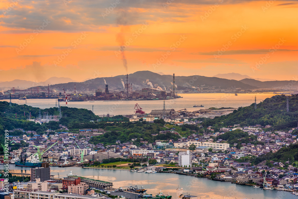 Shimonoseki, Japan Skyline