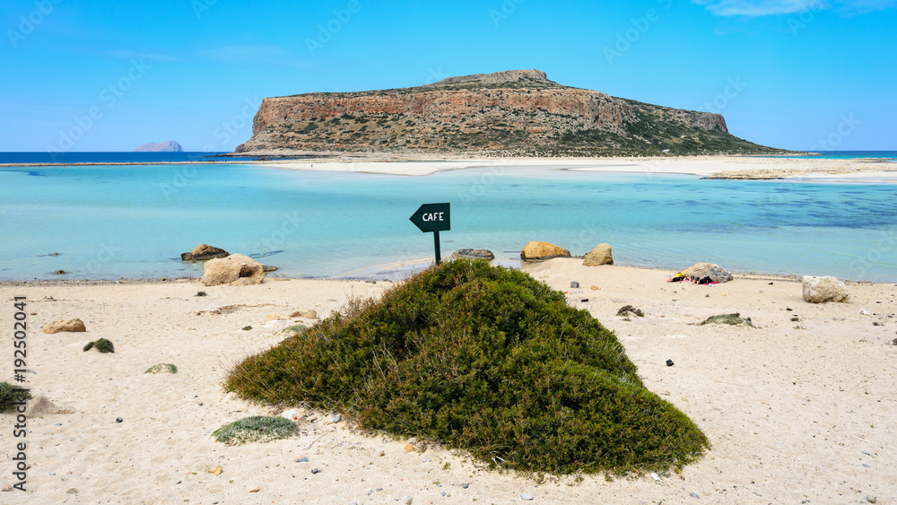 Zatoka Balos, Kreta, Grercja