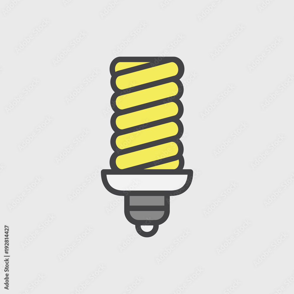 Illustration of light bulb