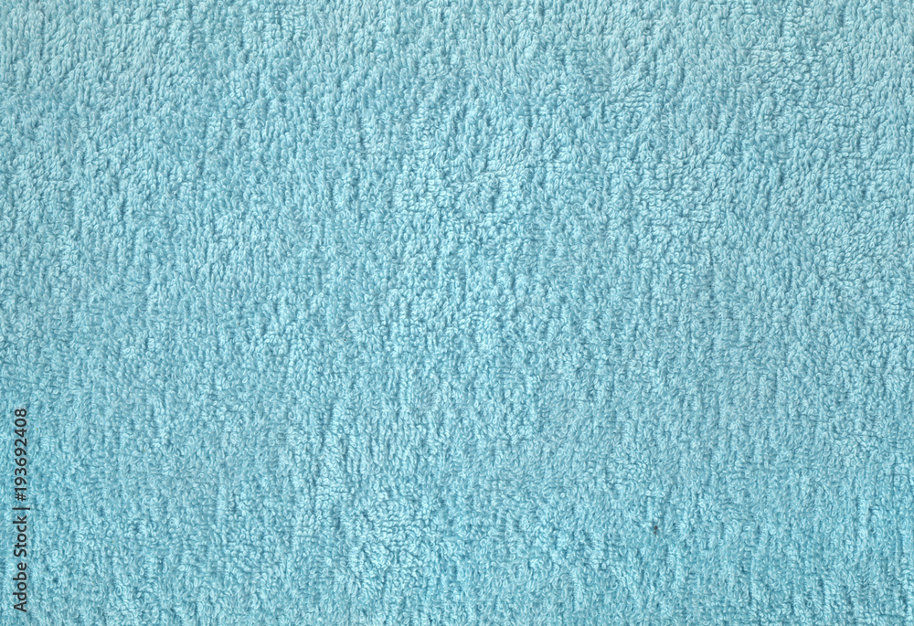 Blue terry towel texture