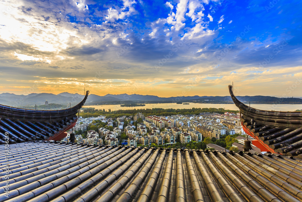 城市建筑景观与天际线