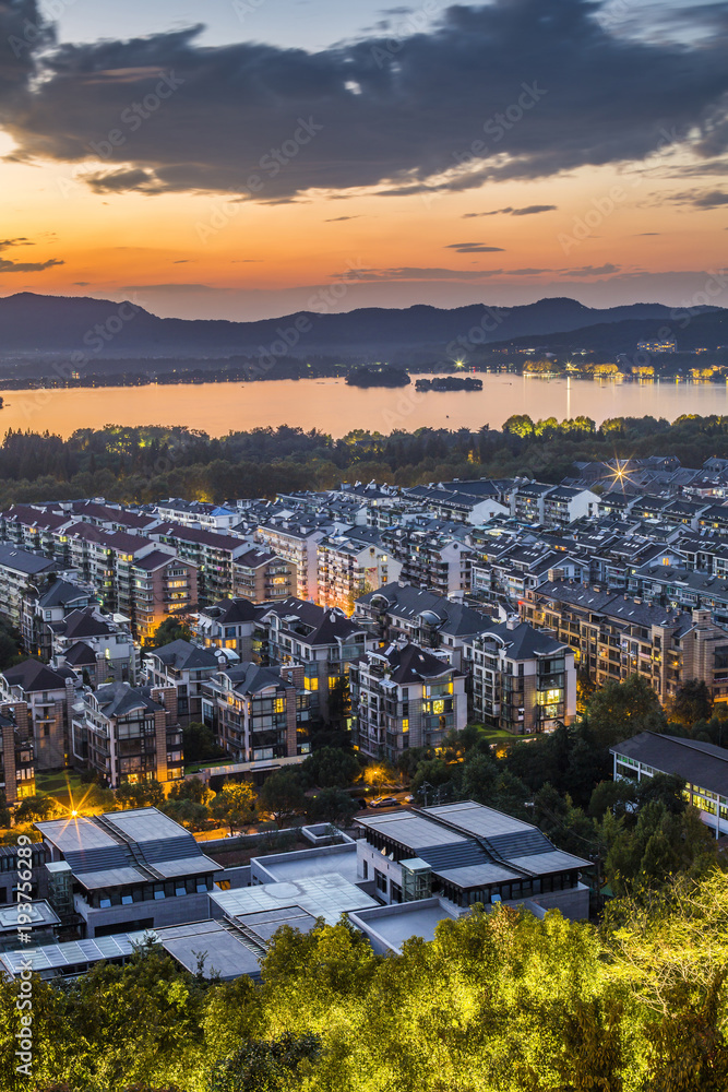 城市建筑景观与天际线