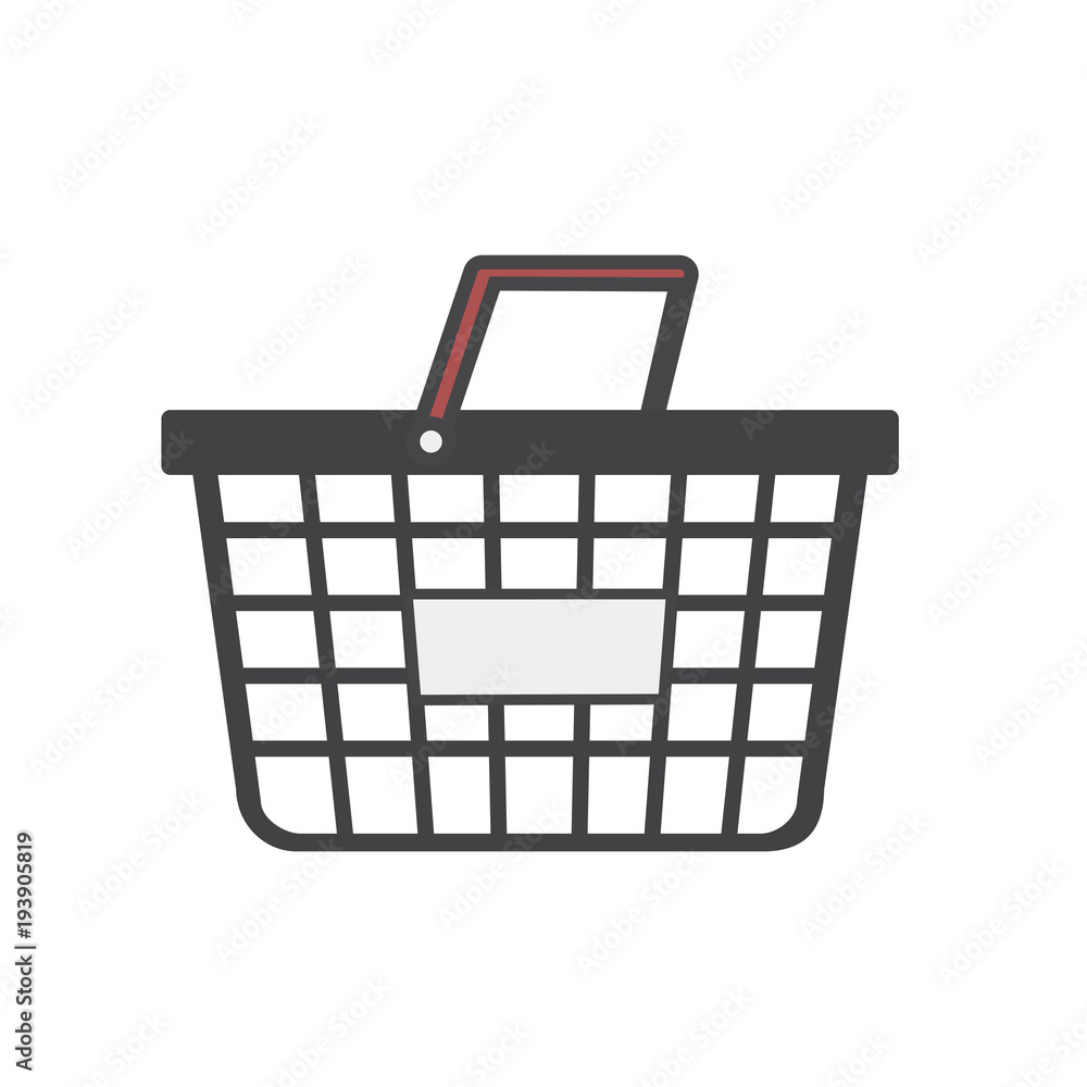 Illustration of online shopping icon