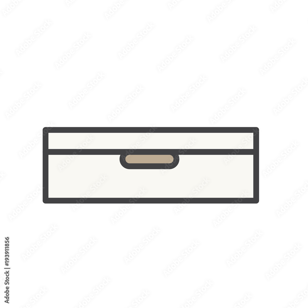 Illustration of document drawer