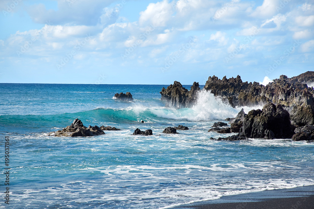 Beautiful landscape of Lanzarote Island