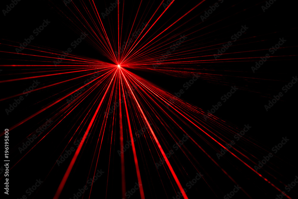 Laser beam light effect