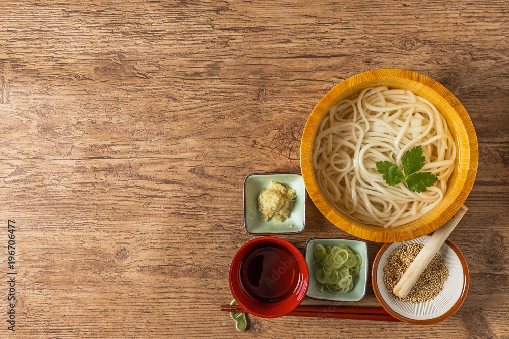 手打ちうどん　homemade noodles of Japan(udon)