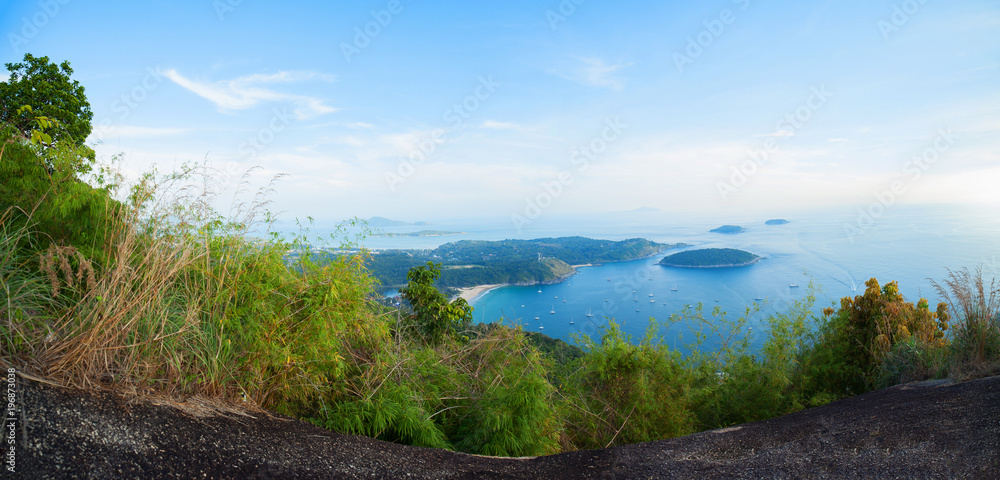 泰国普吉岛新地标Phahindum景观全景，靠近promthep