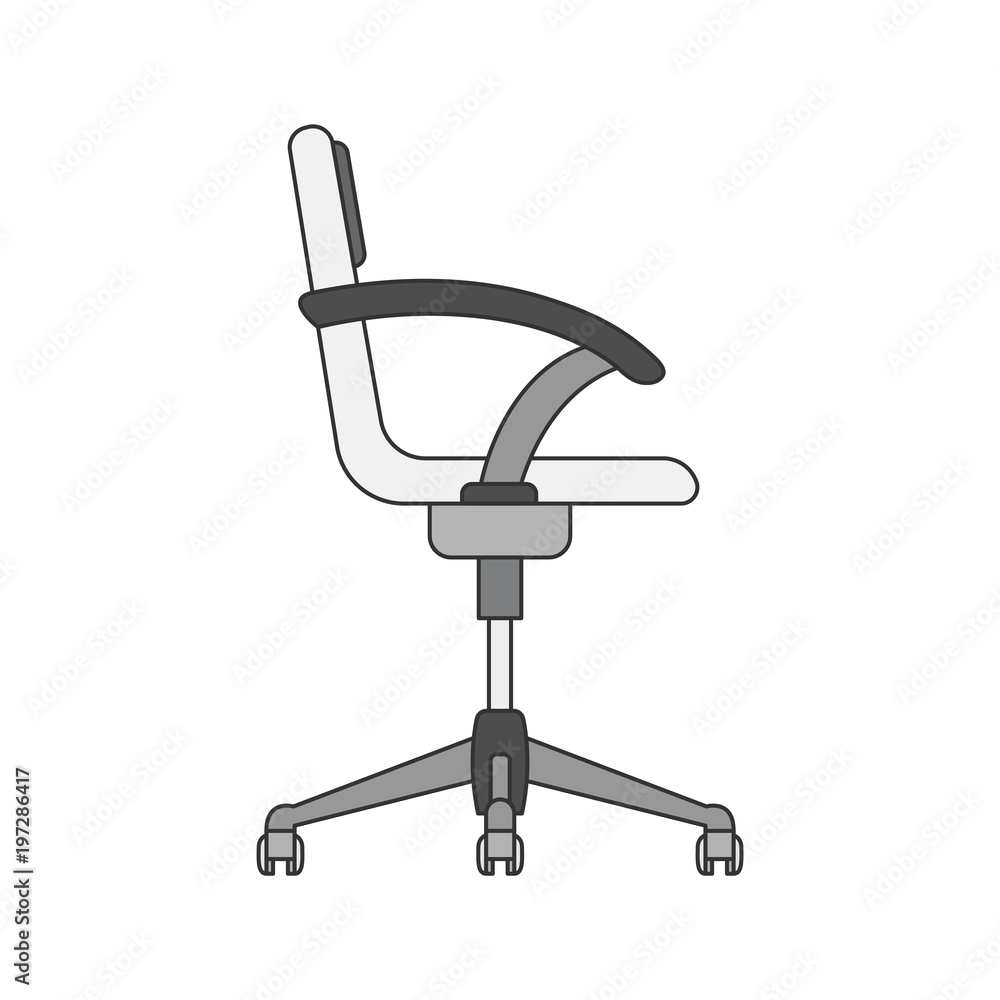 Illustration of an office chair