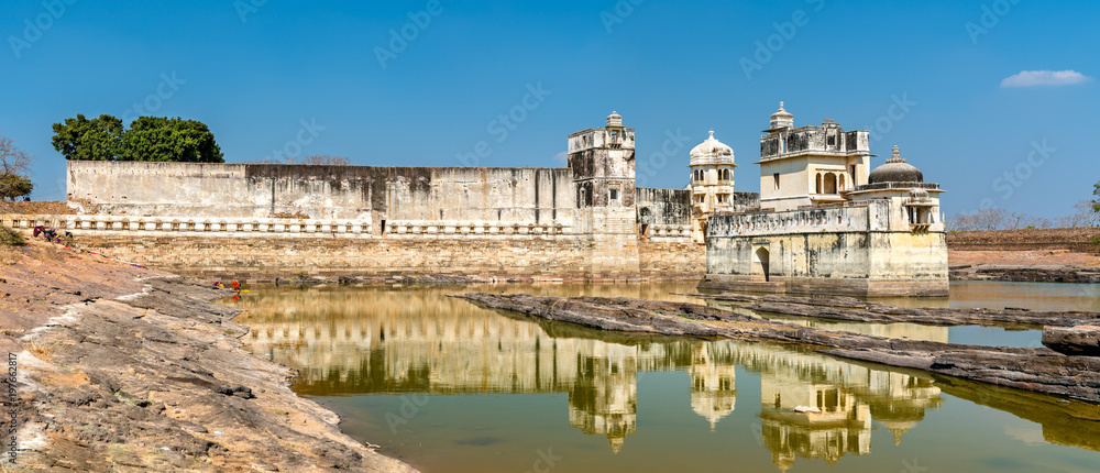 Maharani Shri Padmini Mahal，位于吉大港堡的宫殿。印度拉贾斯坦的联合国教科文组织世界遗产