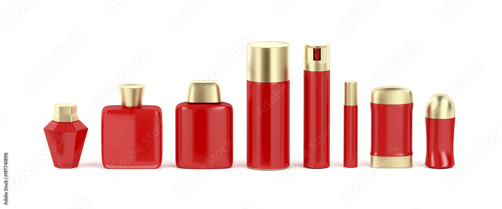 Set of cosmetic products