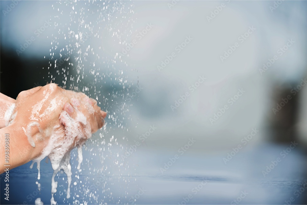 Woman Washing Hands