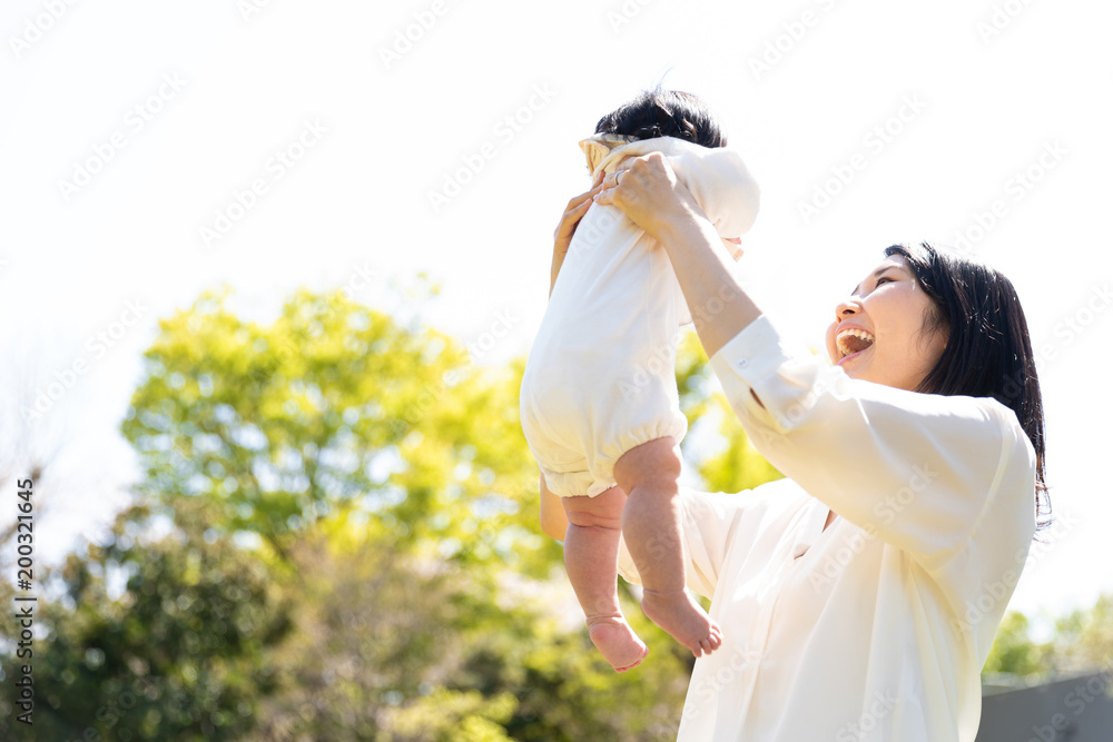 赤ちゃんとお母さん