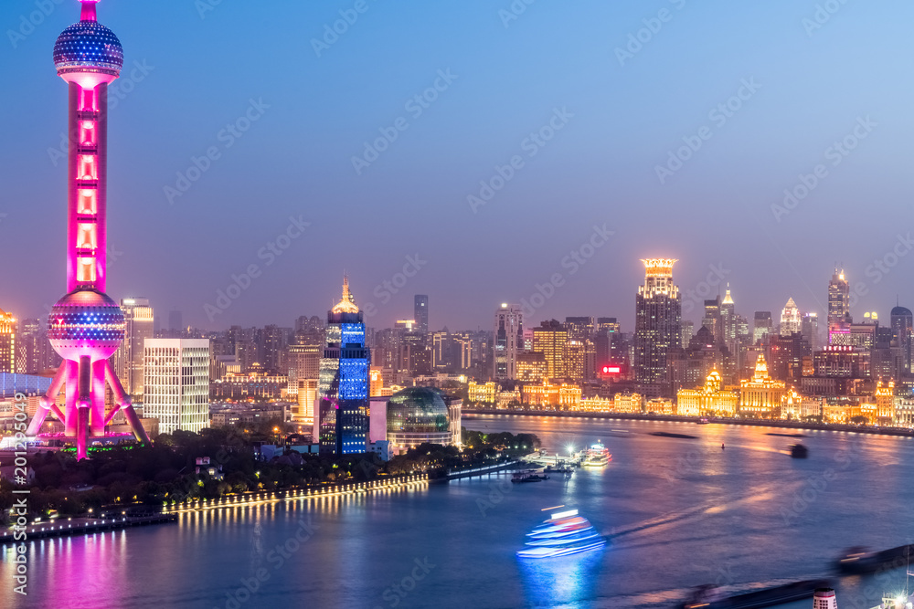 黄浦江夜景