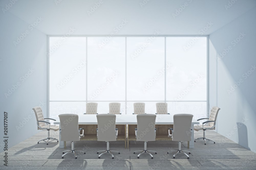 Contemporary meeting room