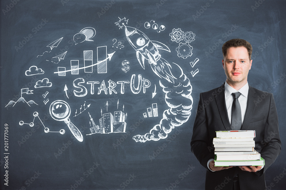 Education and startup concept