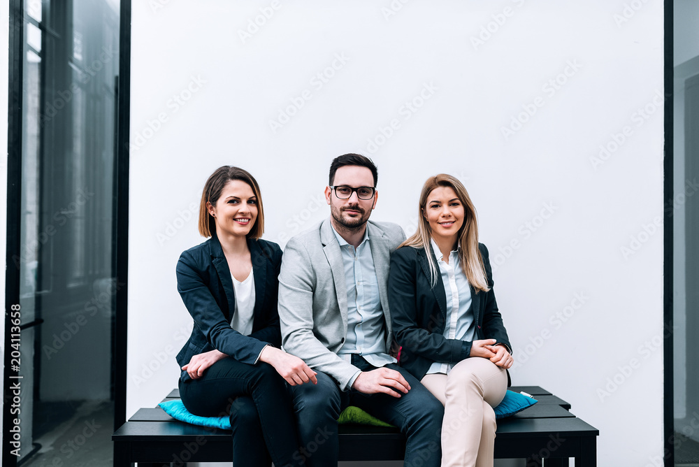 Business team photoshoot.