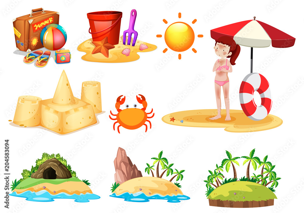 A Set of Beach Element