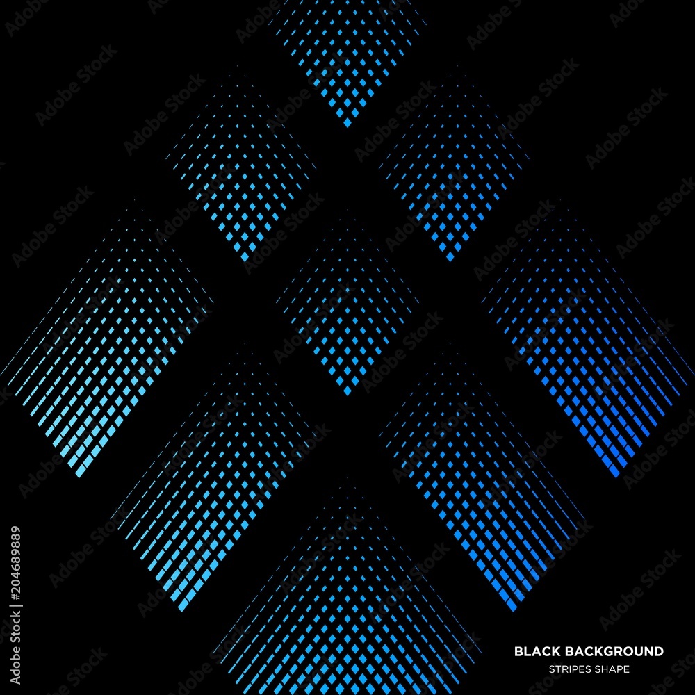 Spectrum background black and blue