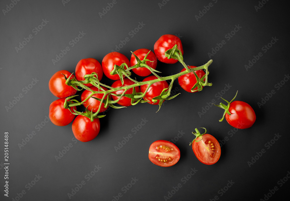 fresh red tomatoes