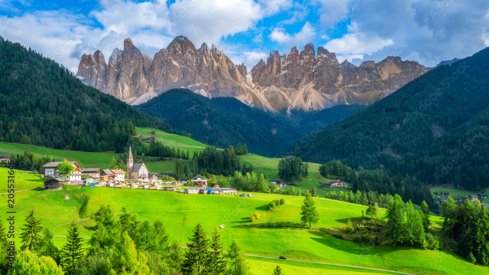 Santa Maddalena-意大利多洛米蒂景观