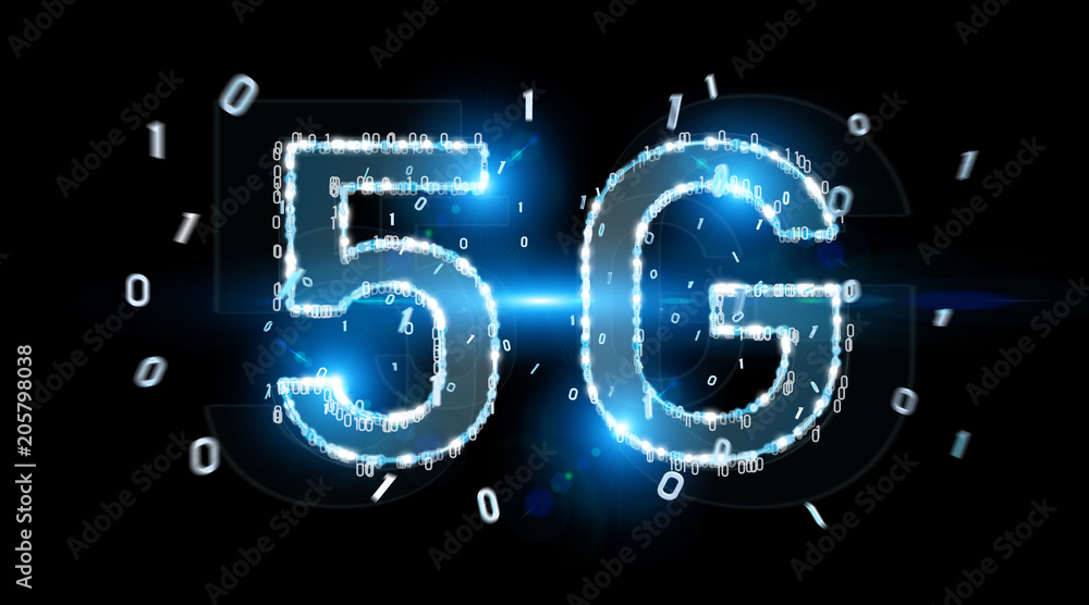 5G网络数字全息图3D渲染