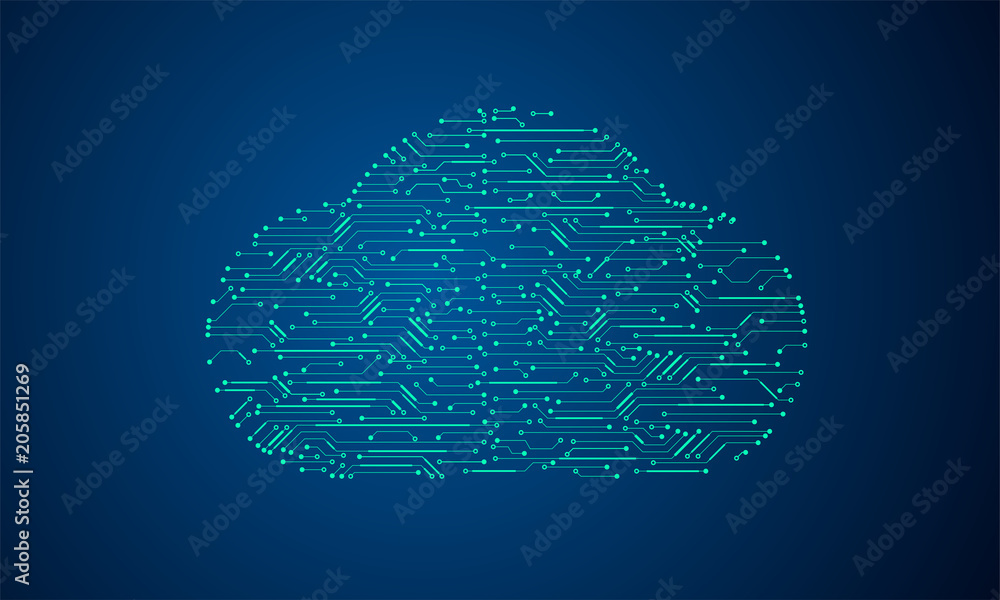 云计算平台、互联网数据、技术电路图后台