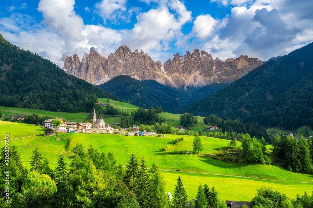 Santa Maddalena-意大利多洛米蒂景观